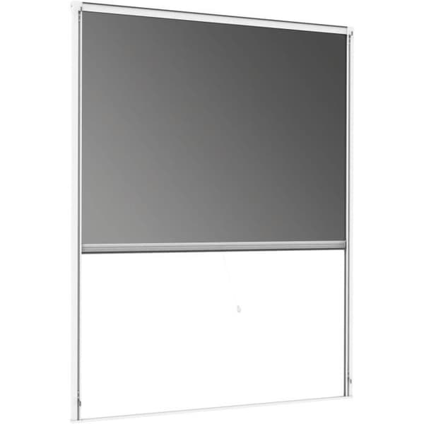 Windhager Myggnät och Solskydd att Hänga, Aluminiumram, Vit, 100 x 160 cm, 03289