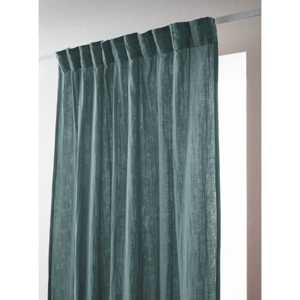 Paket med 2 veckade gardiner "Gaïa" 140 x 240 cm "Bomullsgaze" - Gaïa And - 2 paneler 140 x 240 cm - Gaïa And