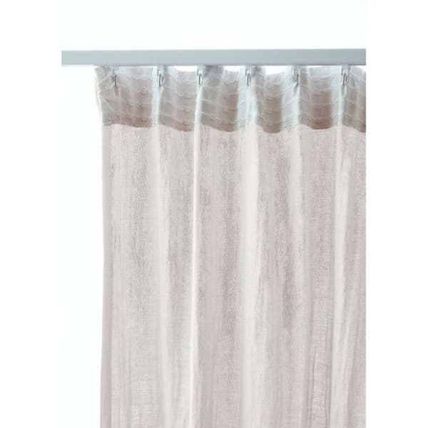 Gardiner med rynkband "Gaïa" 140 x 240 cm "Bomullsgaze" - Gaïa Chantilly - 1 panel 140 x 240 cm