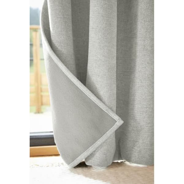Ljud- och termiskt isolerande mörkläggningsgardin "Bjorn" 100% ogenomskinlig - Bjorn Eucalyptus - 1 mörkläggningspanel + fleece 140 x 1