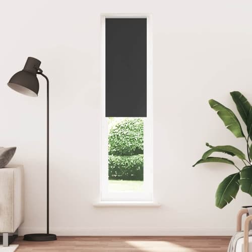Rullgardin mörkläggning svart 55x210 cm tyg bredd 50,7 cm