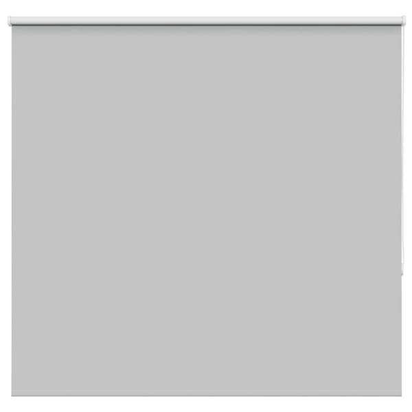 Rullgardin mörkläggning ljusgrå 150x150 cm tyg bredd 146,6 cm