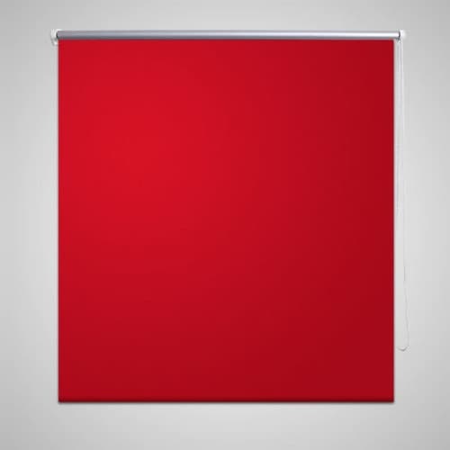 Rullgardin för mörkläggning 100 x 175 cm röd