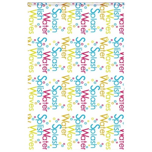 Duschrullgardin med kassett 150x240 cm tygbredd 146 cm