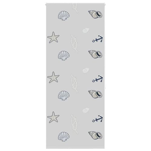 Rullgardin för dusch 110x240 cm tyg bredd 106 cm
