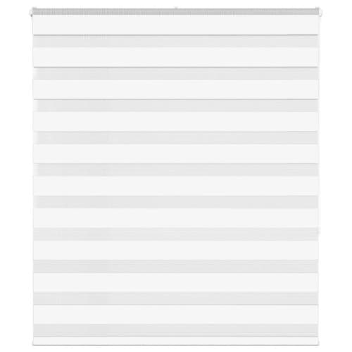 Rullgardin zebra vit 120x150 cm tyg bredd 115,9 cm polyester