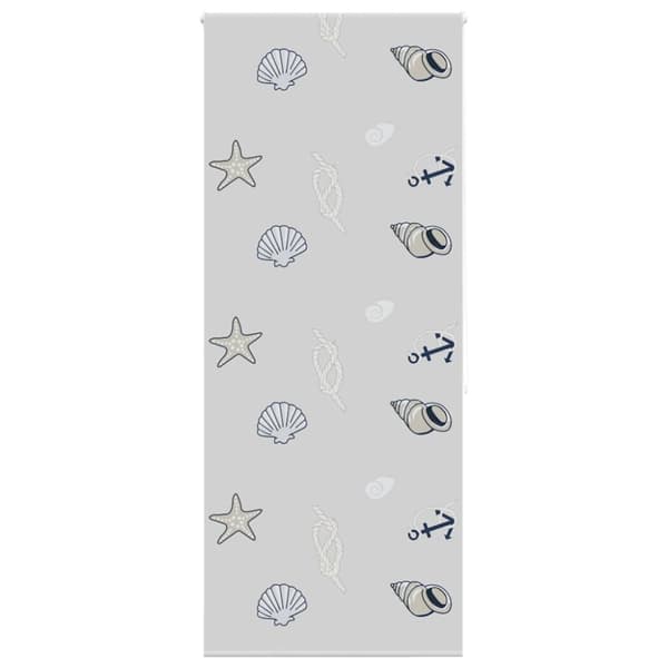 Rullgardin för dusch 100x240 cm tyg bredd 96 cm