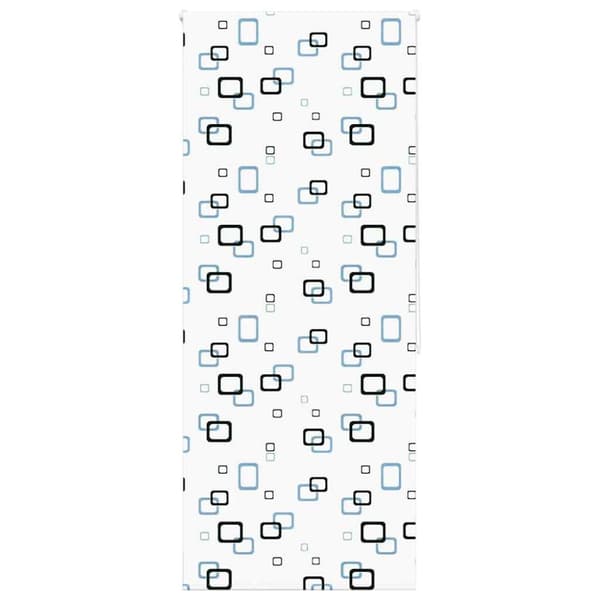 Rullgardin för dusch 100x240 cm tyg bredd 96 cm