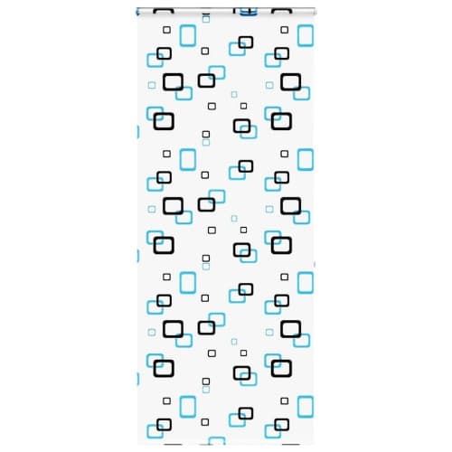 Duschrullgardin med kassett 110x240 cm tyg bredd 106 cm