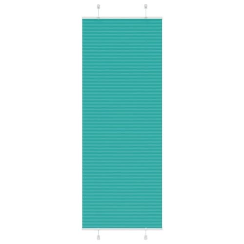 Plisserad persienn bensingrön 80x200 cm tyg bredd 79,4 cm
