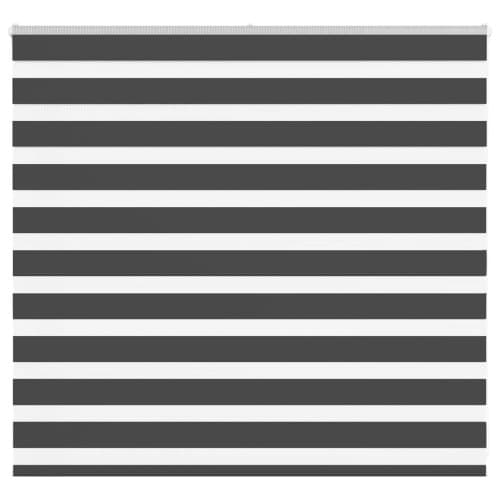 Rullgardin zebra svart 165x100 cm tyg bredd 160,9cm polyester