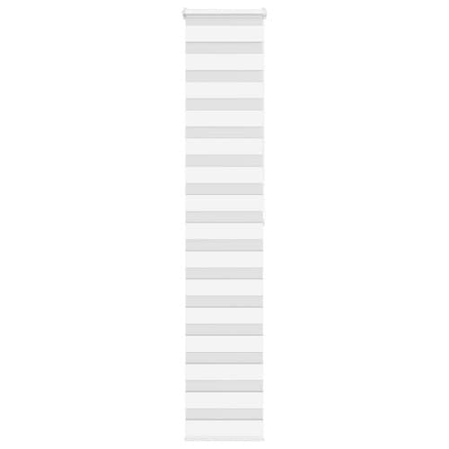 Rullgardin zebra vit 40x200 cm tyg bredd 35,9 cm polyester