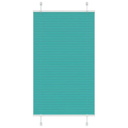 Plisserad persienn bensingrön 80x150 cm tyg bredd 79,4 cm