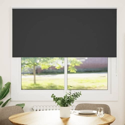 Rullgardin mörkläggning svart 145x150 cm tyg bredd 141,6 cm