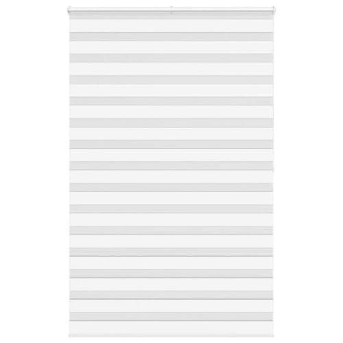 Rullgardin zebra vit 145x200 cm tyg bredd 140,9 cm polyester