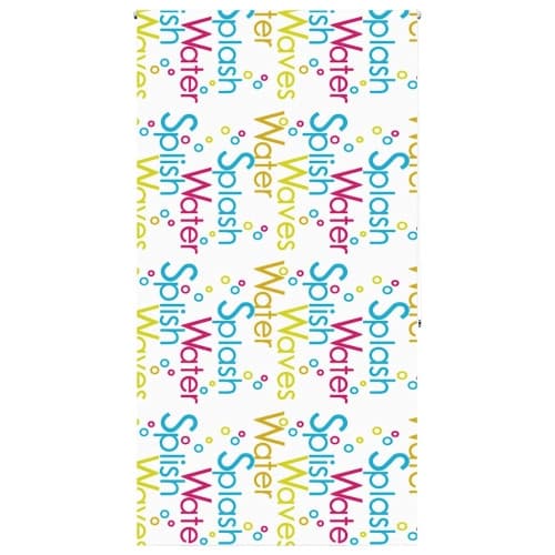 Rullgardin för dusch 130x240 cm tyg bredd 126 cm