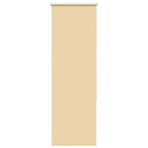 Rullgardin mörkläggningsbeige 60x150 cm tyg bredd 55,7 cm