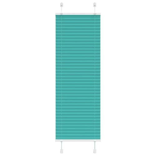 Plisserad persienn bensingrön 40x150 cm tyg bredd 39,4 cm