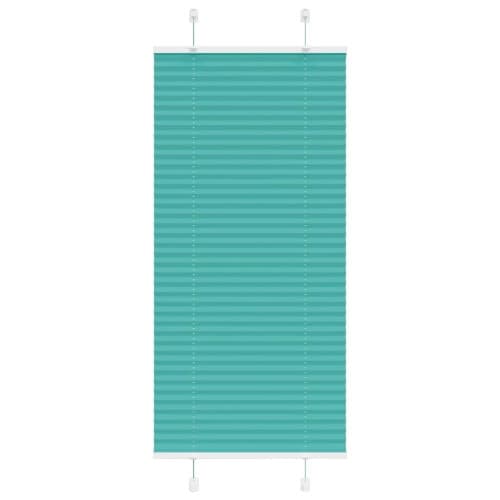 Plisserad persienn bensingrön 60x150cm tyg bredd 59,4cm