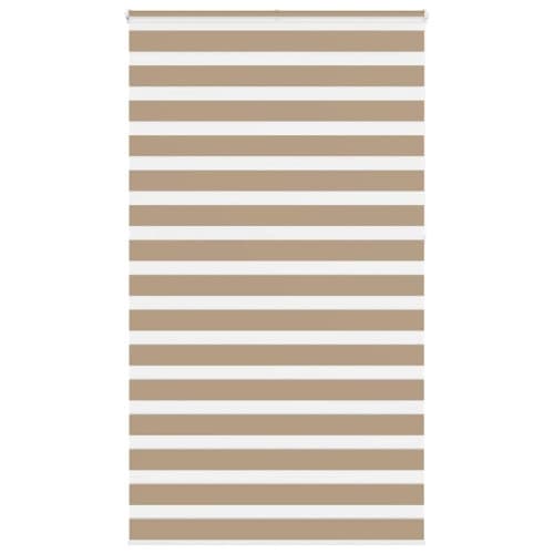 Rullgardin zebra 135x230 cm tyg bredd 130,9 cm polyester
