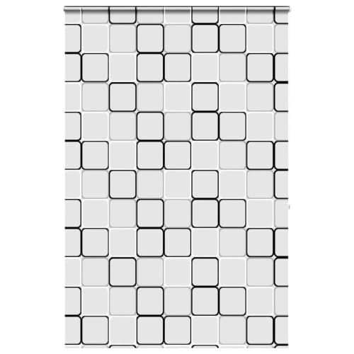Duschrullgardin med kassett 150x240 cm tygbredd 146 cm