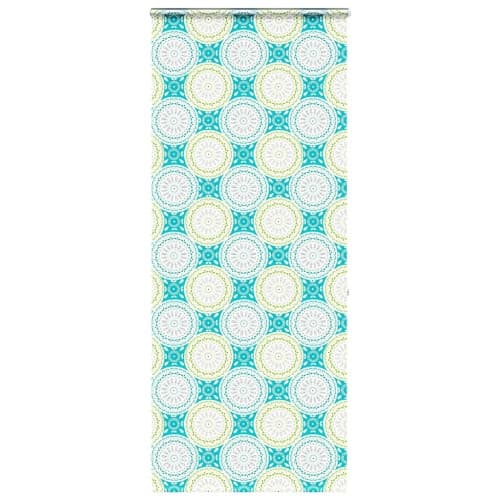 Duschrullgardin med kassett 110x240 cm tyg bredd 106 cm