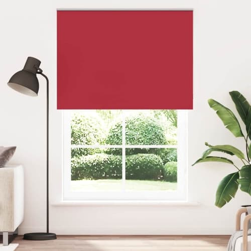 Rullgardin mörkläggningsröd 165x210 cm tyg bredd 161,6 cm