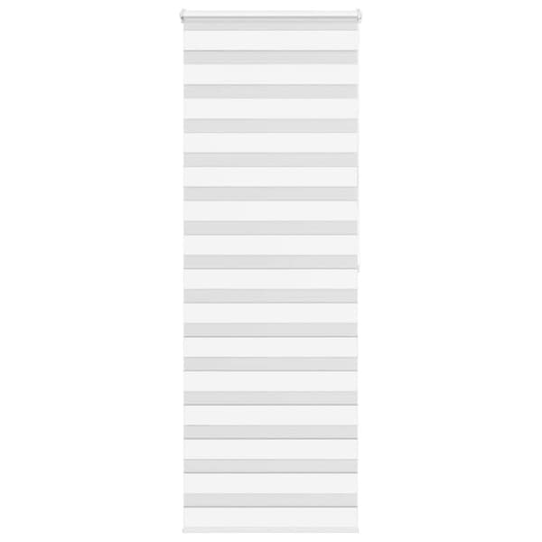 Rullgardin zebra vit 85x200 cm tyg bredd 80,9 cm polyester