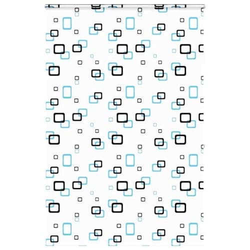 Duschrullgardin med kassett 150x240 cm tygbredd 146 cm
