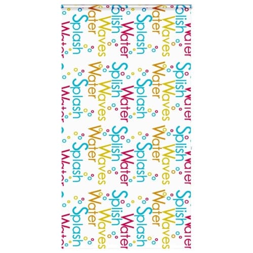 Duschrullgardin med kassett 120x240 cm tyg bredd 116 cm