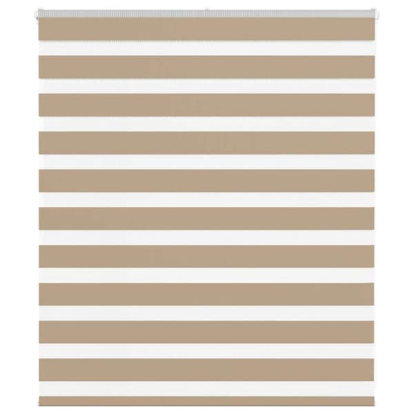 Rullgardin zebra 125x100 cm tyg bredd 120,9 cm polyester