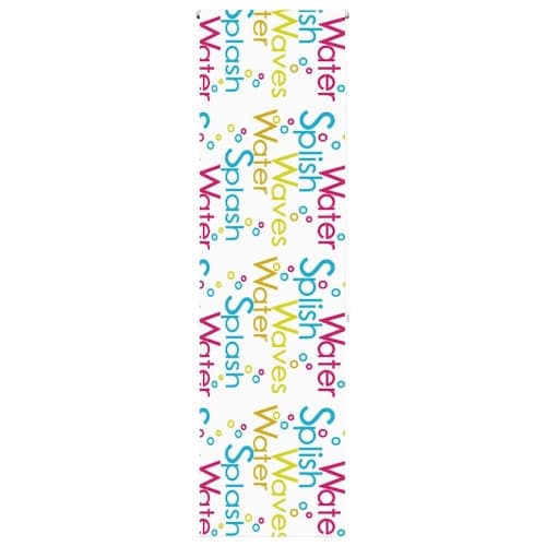 Rullgardin för dusch 80x240 cm tyg bredd 76 cm