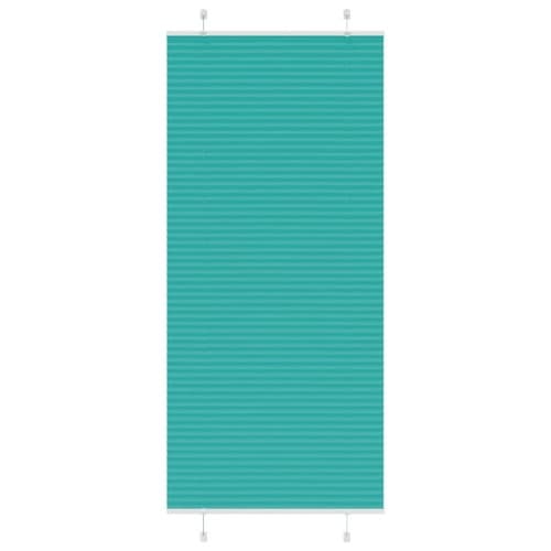 Plisserad persienn bensingrön 90x200 cm tyg bredd 89,4cm