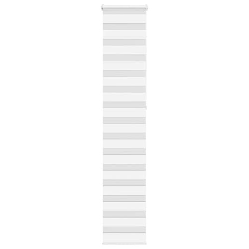 Rullgardin zebra vit 40x230 cm tyg bredd 35,9 cm polyester
