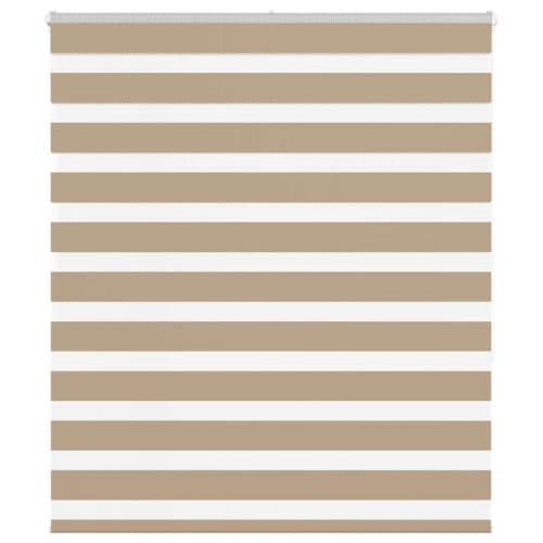 Rullgardin zebra 135x150 cm tyg bredd 130,9 cm polyester