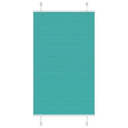 Plisserad persienn bensingrön 70x150 cm tyg bredd 69,4 cm