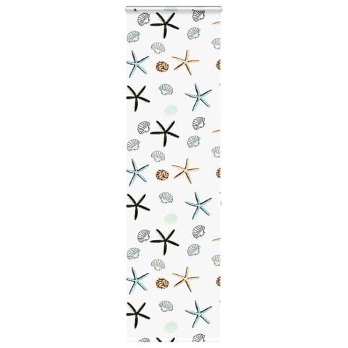 Duschrullgardin med kassett 60x240 cm tyg bredd 56 cm