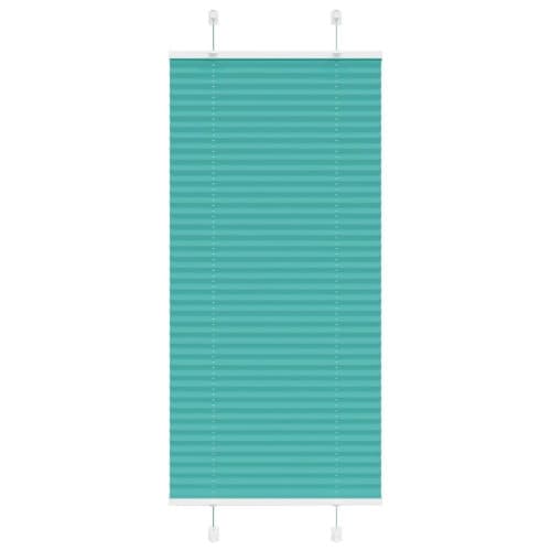 Plisserad persienn bensingrön 55x150cm tyg bredd 54,4cm