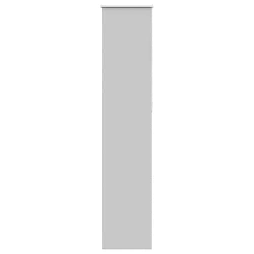 Rullgardin mörkläggning ljusgrå 55x210 cm tyg bredd 50,7 cm