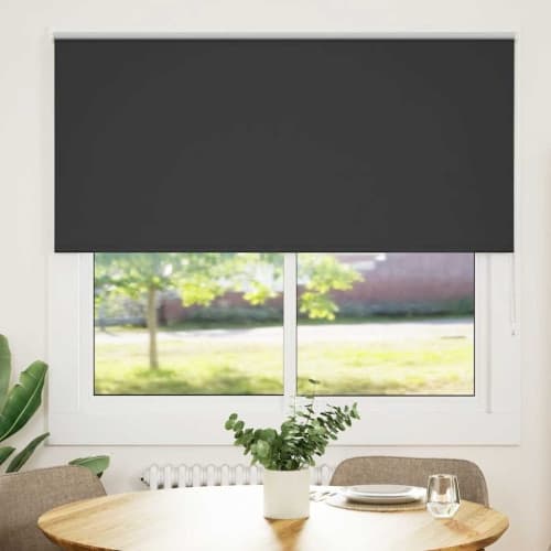 Rullgardin mörkläggning svart 155x175 cm tyg bredd 151,6 cm