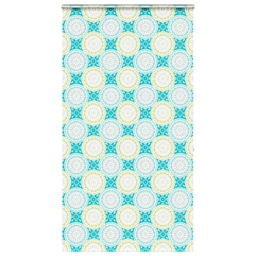 Duschrullgardin med kassett 130x240 cm tyg bredd 126 cm