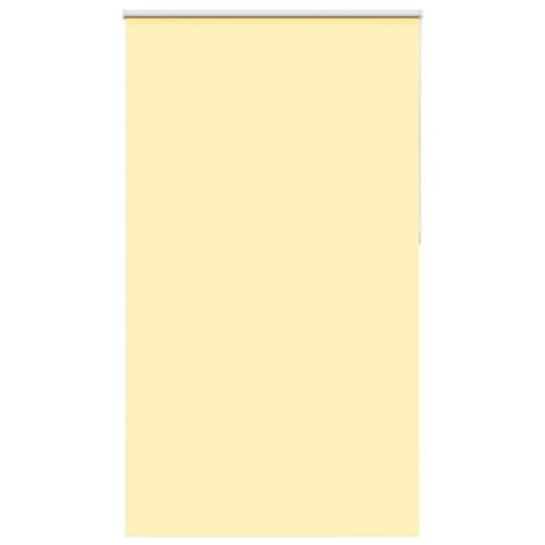 Rullgardin mörkläggningsgul 125x230 cm tyg bredd 121,6 cm