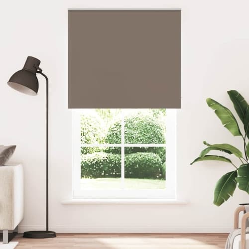 Mörkläggningsgardin kaffe 140x230 cm tyg bredd 136,6 cm