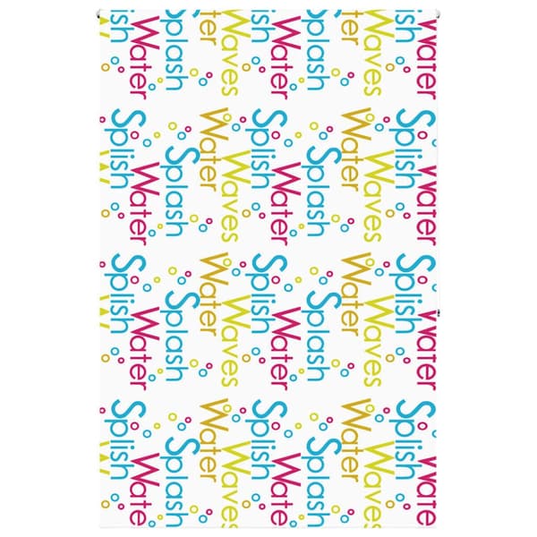 Rullgardin för dusch 160x240 cm tyg bredd 156 cm