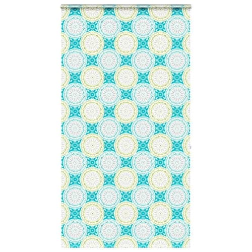 Duschrullgardin med kassett 140x240 cm tyg bredd 136 cm