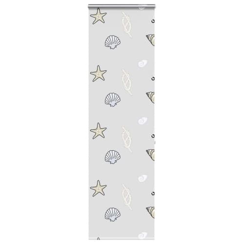 Duschrullgardin med kassett 70x240 cm tyg bredd 66 cm