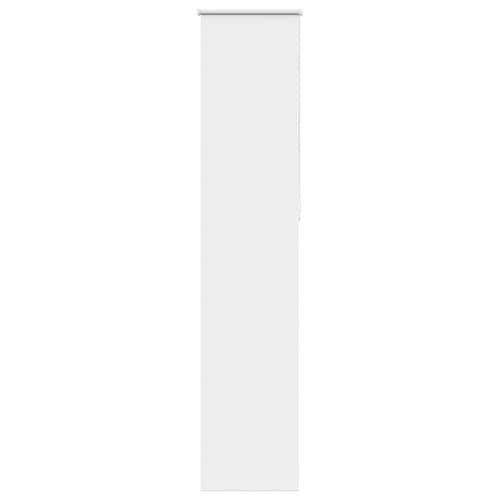 Rullgardin mörkläggning vit 55x210 cm tyg bredd 50,7 cm
