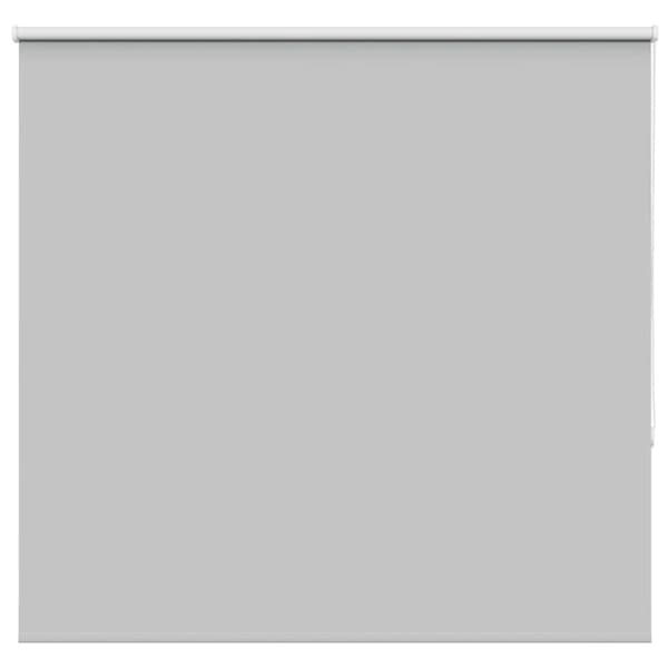 Rullgardin mörkläggning ljusgrå 155x150 cm tyg bredd 151,6 cm