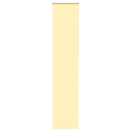 Rullgardin mörkläggningsgul 50x230 cm tyg bredd 45,7 cm