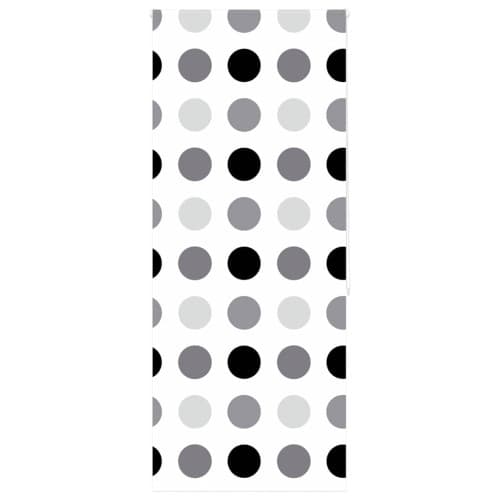 Rullgardin för dusch 100x240 cm tyg bredd 96 cm
